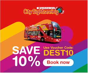 CitySightseeing Bus Tour Discount Code DEST10