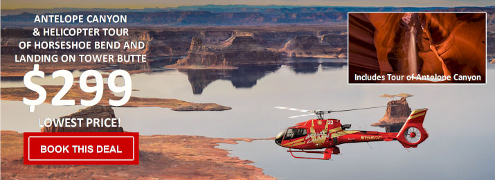 Best Deals for Tower Butte Helicopter Landing Tour from Page