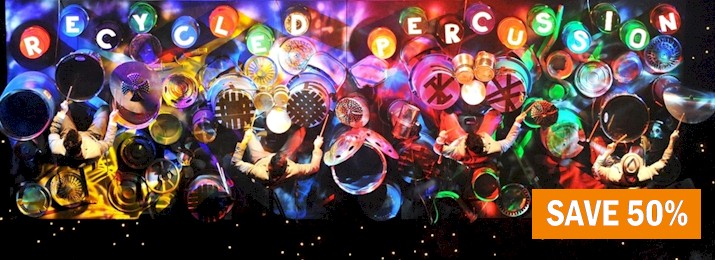 50% Off Recycled Percussion Las Vegas show tickets. Save 50% off tickets!