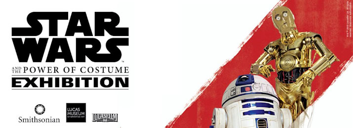 Click here for online discount tickets for Star Wars Exhibition