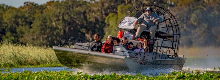 Boggy Creek Airboat Rides, Wildlife Park, and Native American Village