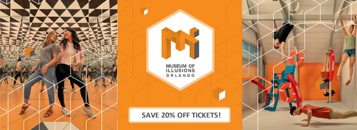 Museum of Illusions Orlando. Save 20%