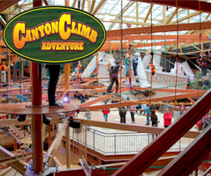Canyon Climb Adventure - the WorldÃ¢â‚¬â„¢s Largest Suspended Indoor Ropes Course.