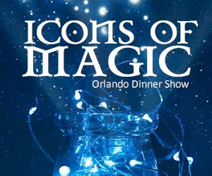 Icônes du Dîner Magique Dîner Spectacle Orlando. Économisez jusqu'à 17,99 $