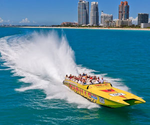 Thriller Miami Speedboat Adventure.  Économisez 5,00 $ 