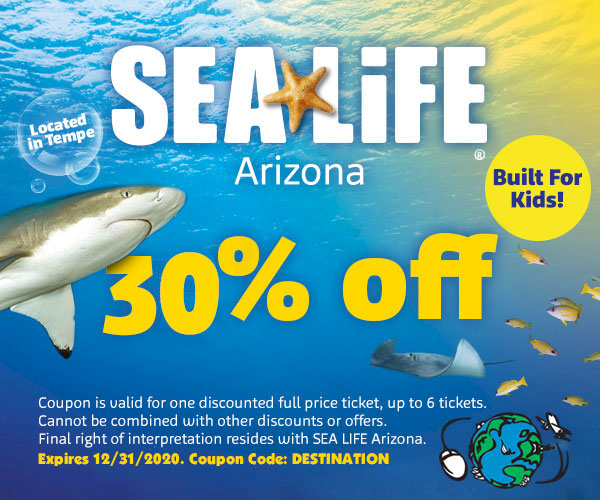 Sea Life Aquarium Tempe Arizona Mobile Coupons