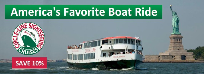 Circle Line 2.5 Hour Best of NY Cruise. Save 10%