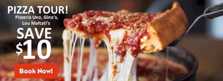 Self-Guided Chicago Deep Dish Pizza Tour. Save $10