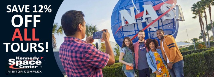 Save 12% Off All Gray Line Tours from Orlando! Kennedy Space Center Tour with Promo Code DC13