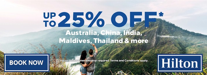Hilton Hotels Asia Pacific Discounts, Special Offers, Discounts.