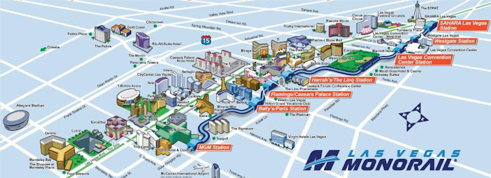 Las Vegas Car Rentals, Monorail, Airport Transfers