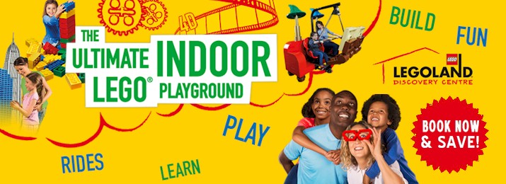 LEGOLAND Discovery Center Manchester. Save up to 25%