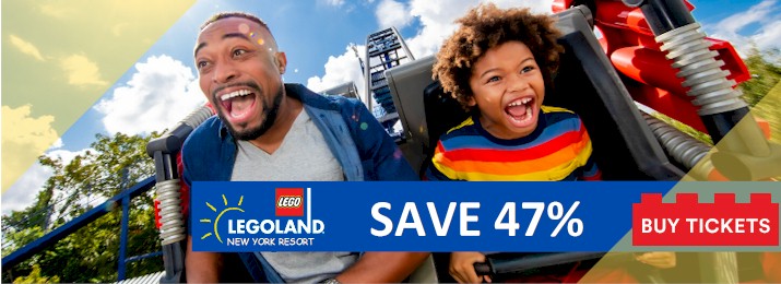 LEGOLAND New York Resort Tickets. Save 47% with Coupon Code