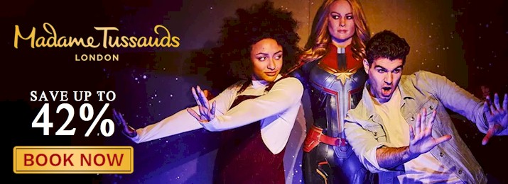 Madame Tussauds London. Save up to 42%