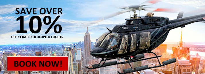The New Yorker Helicopter Tour (12-15 Minute Tour). Save Over 10%