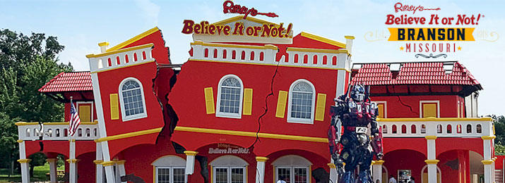 Ripley's Believe It or Not! Branson. Save up to $16.00