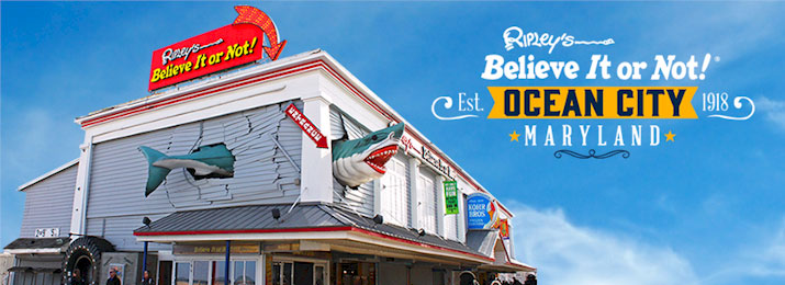 Ripley's Believe It or Not!© Ocean City. Save $3.00