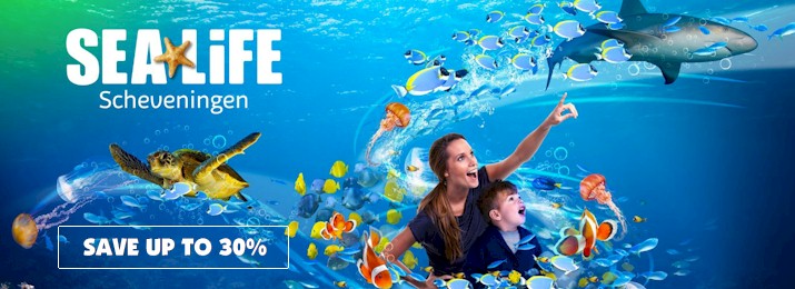 Sea Life Aquarium Scheveningen. Save up to 30%