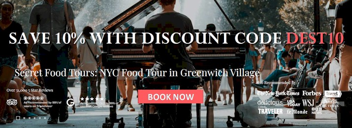 Save 10% Off New York Greenwich Village Food Tour