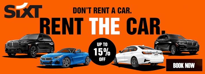 Sixt Car Rentals Worldwide. Save up to 35%