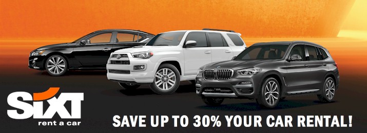 Sixt Car Rentals Worldwide. Save up to 30%
