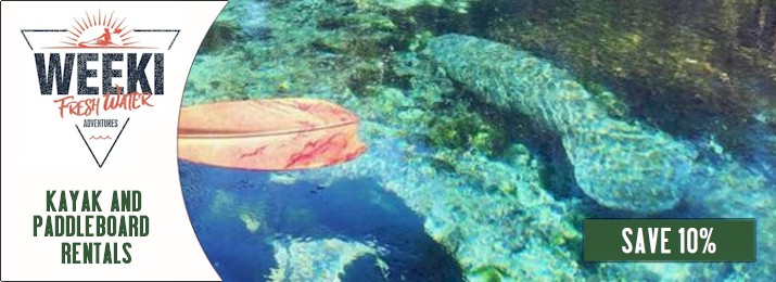 Weeki Wachee Springs State Park. Kayak & Paddleboard Rentals. Save 10% 