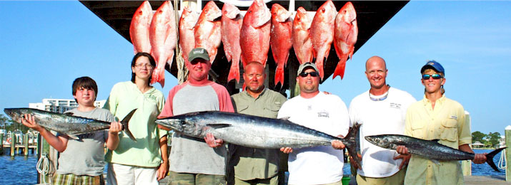 Deep Sea Fishing Party Boat at Orange Beach from $65