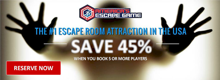 America's Escape Game Sawgrass. Save up to 45%