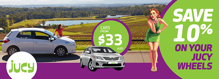 Cheap Jucy Car Rentals Australia 