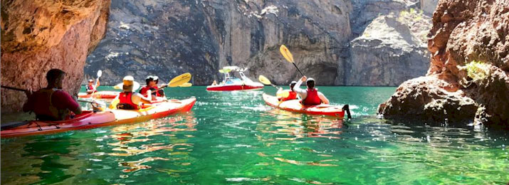 Save $24.00 Off Half Day Kayak Tours from Las Vegas