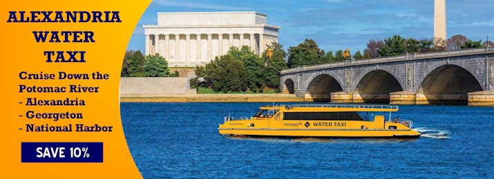 Potomac Water Taxi : SAVE 10% OR MORE!