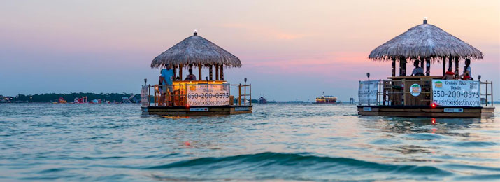 Cruisin' Tiki Bar Adventure in Destin