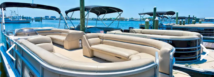 Pontoon Boat Rentals in Destin