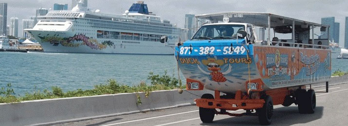 Duck Tours Miami Discount Tickets - Save $7.00 with Free 
