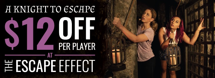 The Escape Effect Orlando. Save $12.00 Off Escapes 