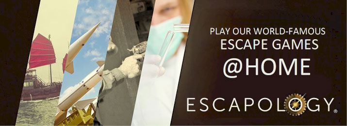 Escapology @Home Remote Escape Game : SAVE 15% ... ONLY $24.65  