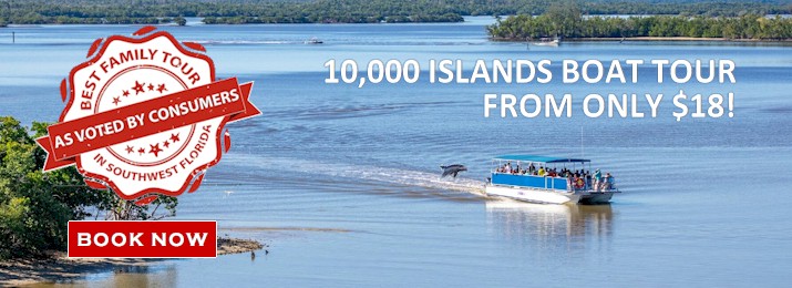 10,000 Islands Boat Tour : SAVE 10% .... FROM $18