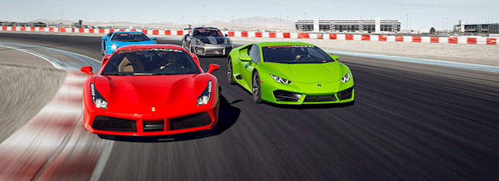 Save 10% Off Exotics Racing Supercar Combination with Driving Experience 