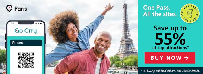 GO Paris Pass Attraction Discounts.