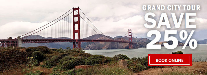 Save 20% Off San Francisco Grand City Tour with Tower Tours