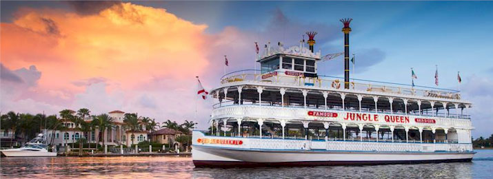 Jungle Queen Dinner Cruise and Show. Save $5.00