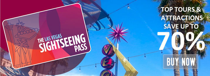 Las Vegas Sightseeing Attraction FlexPass. Save up to 70%