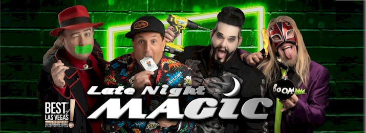 Late Night Magic Show. Save up to 20%