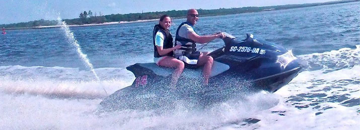 Jet Ski Waverunner Rentals Myrtle Beach