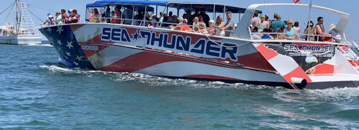 Discount Coupons for Sea Thunder Dolphin Cruise Myrtle Beach!