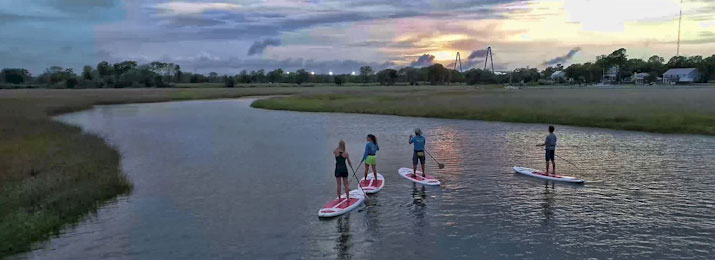 Charleston Kayak and Paddleboard Rentals with Nature Adventures. Save 10%