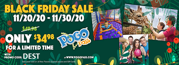 Save 20% Off Las Vegas Pogo Pass with Coupon Code, Promo Code
