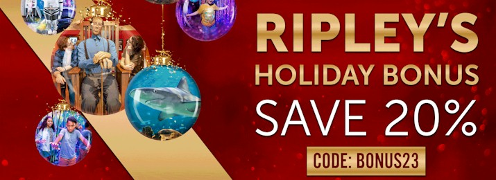 Saver 50% Off Ripley's Believe It or Not!© San Antonio. 