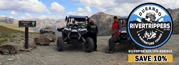 Silverton RZR/ATV Rentals. Save 10% with Coupon Codes, Promo Codes.