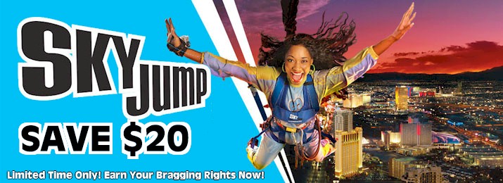 SkyJump at The STRAT. Save $20.00 